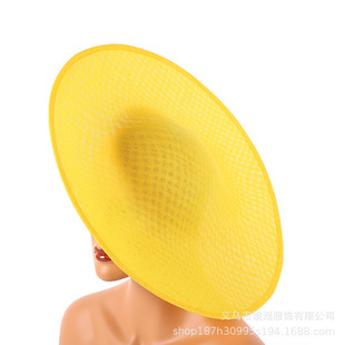 Nordic style women's hat embryo clothing stage catwalk show window display art White Tower women's hat linen base hat holder