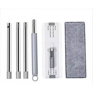 2025 Extra-large Thick Scraping Mop for Lazy Household Dry and Wet Dual-use Flat Mop Hand-free Mopping