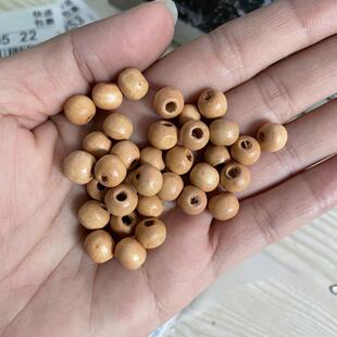 Q85O wholesale new DIY materials a variety of wooden beads olive-shaped wooden beads handmade jewelry brown wood