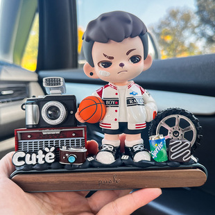 Genuine Rayan Young Boys Car High-end Temporary Parking Number Plate DIY Ornaments Move Car