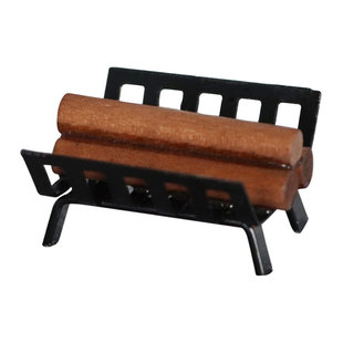 1:12 mini doll house accessories dollhouse furniture ornaments simulation fireplace firewood OB11 fireplace woodpile