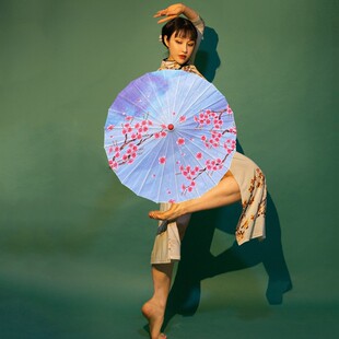 Sg37 Xia Hui's Same Style Human Fireworks Umbrella Dance Umbrella Performance Umbrella Props Umbrella Classical Dance Umbrella Dian Nan Ying Sha Oil Paper