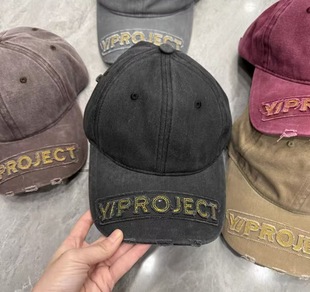Three-dimensional embroidery vintage old American soft top cap 2025 lovers street all-match sunshade baseball cap tide