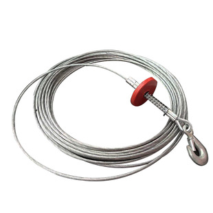Wire rope mini electric hoist hoist household small crane hoist electric winch soft steel core anti-rotation
