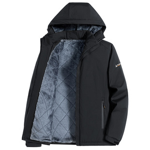 Men's Jacket 2023 Autumn and Winter New Style Jacket Windproof Waterproof Detachable fleece-lined Jacket Camouflage Jacket Men