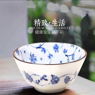 Japanese Imported Domestic Porcelain Plate Large Soup Bowl Rice Bowl Japanese Tableware Ceramic Bowl Rice Bowl Single