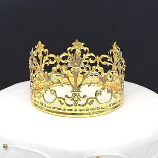 Трансграничный Ретро Железный сплав полая Королева Корона французская железная корона украшение десертный стол украшение торта