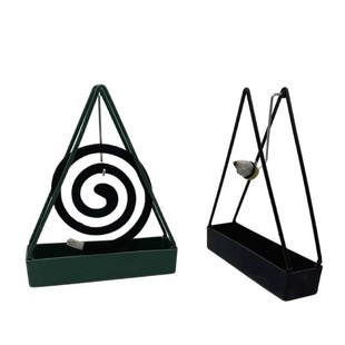 Mosquito-repellent incense rack high-grade iron sandalwood rack holder incense incense tray holder mosquito-repellent incense burner incense bracket ash tray rack