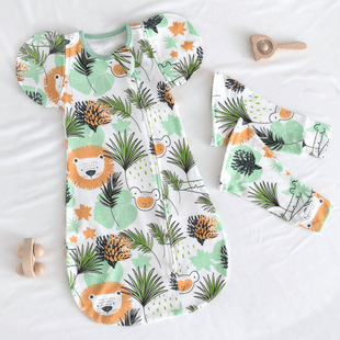 Children's Sleeping Bag Baby's Anti-Scare Quilt Wrap Towel Bionic Dual-Use Baby Products Baby Sleeping Bag Swaddling Surrender Type