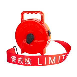Warning tape red yellow warning line power warning line construction isolation tape canvas warning tape boxed printable