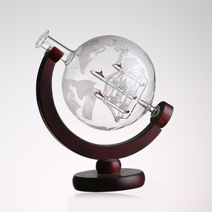 Globe decanter suit 4 cups 2 cups light luxury whiskey vodka wine separator globe bubble bottle