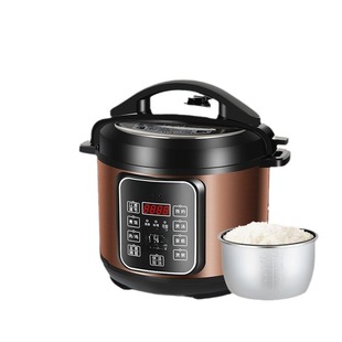 New ELectric Pressure Cooker HousehoLd DoubLe-gaLLon Smart MuLti-function Rice Cooker Large Capacity 2L4L5L6L ELectric High-pressure Rice Cooker
