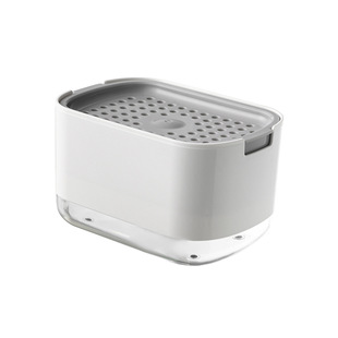 Press soap box kitchen detergent press box manual dispenser sponge press soap dispenser cross-border exclusive supply