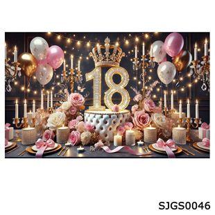TEMU Xiyinda Supplier, Birthday Banner, Birthday Background Cloth Family Celebration Birthday Scene