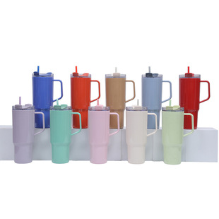 Amazon Cross-border Explosions 40oz Ice Cup with Handle Car Cup Large Capacity Portable Outdoor Water Cup