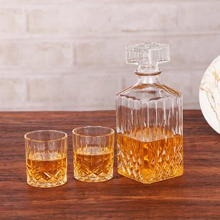 Wine Dispenser Crystal Glass Wine Bottle Wine Bottle Wine Self-Brewing Wine Jug Whiskey Wine Jug Wine Bottle Set