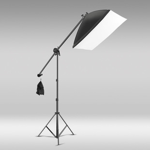 Photography softbox ceiling light suit fill light ceiling light live photography cantilever frame cross arm bracket studio light