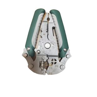 New multi-function wire stripper wrench foldable portable tool rubber handle pliers