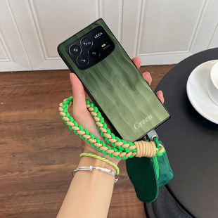 Подходит для женского чехла для мобильного телефона Xiaomi Mixfoldable4, простой и креативный градиентный чехол для наушников XFold4, складной защитный чехол