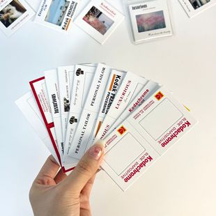 Новый гальванический 135 клип DIY пленка пленка пленка пленка бумажный клип обратный слайд пустой клип бумажный лист