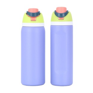 in stock new owala with fruit cup outdoor sports 304 stainless steel vacuum mug