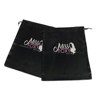 Factory wholesale satin bag wig bag satin gift bag jewelry silk bundle cloth bag factory logo custom