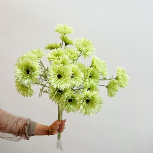 Ins Home Soft Dress with Yang Nordic Style Artificial Flower Gerbera Flower Wedding Flower Four Gerbera Flower Decorations