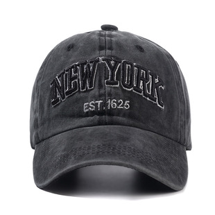 Трансграничная новая водная хлопчатобумажная шапка NEW YORK вышитая бейсбольная шапка кепка