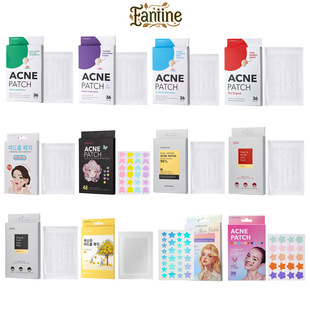 Cross-border Foreign Trade Acne Patch Star Pox Patch Invisible Cute Pea Pox Patch Fade Pox Patch