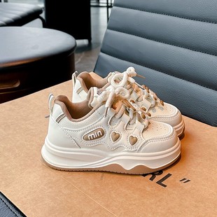 Children's sneaker 2025 Spring and Autumn New Girls' Board Shoes Soft-soled Styish All-match Fashionable White Shoes for Students Boys