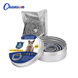 Cross-border Hot Sale in stock Flea Removal Tick Lice Collar Dog Cat Adjustable Pet Deworming Collar