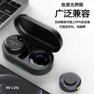 Cross-border wireless collar clip microphone S3 outdoor live interview mobile phone shooting magnetic noise reduction portable small microphone