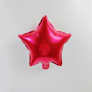 5 inch 10 inch five-pointed star love four-pointed star aluminum balloon birthday wedding room decoration