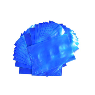 Wholesale Anti-static PE Bag Blue Large Thickened PE Bag High Pressure Printing Warning Transparent Anti-static PE Bag