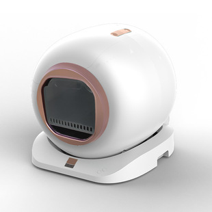 Cross-border new fully enclosed automatic cat litter box deodorization anti-splash 65L large capacity pet smart cat toilet