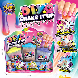 Oh, Xiao mu oslime innovative rocking music thick healing slime crystal mud soft waxy decompression toy suit