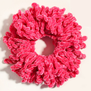 Cross-border large wool hair ring Muslim headdress gold velvet head flower Hui hair accessories multi-color optional manufacturers wholesale
