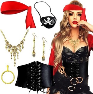 Manlu Fifth Personality cos Suit Rosen Joint Red Lady Mary cosplay Suit Second Dimension Pirate