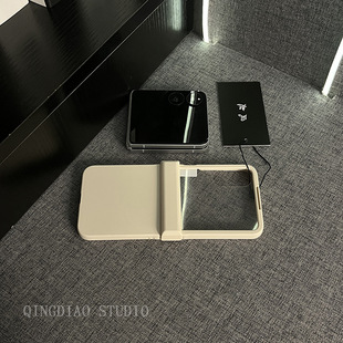 INS Простой антикварный белый объектив пленка один подходит для Xiaomi MIX Flip чехол для мобильного телефона все включено новый MIX складной экран flip ограниченный выпуск бизнес сетка красная крышка защита для женщин креативные