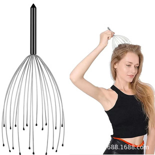 20 claw scalp massager cross-border Amazon boxed scalp scratching device soul extraction massage scratching