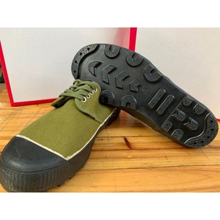 3539 genuine goods Jiefang Shoes 3537 Old Yellow Rubber Shoes Low-top Flat Bottom Non-slip Wear-resistant Labor Protection Work plus size for Construction Site