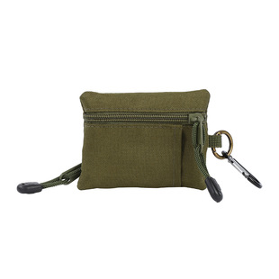 Cross-border multi-functional coin purse AB double-sided outdoor travel portable card bag military fan fashion ID card storage bag