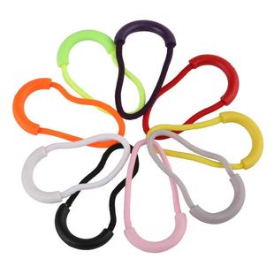 U-shaped zipper head pull tail rope semicircle pull loop rope cross-border hot sale TPU injection molding pull rope color zipper tail rope
