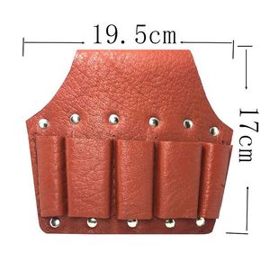 Waist Bag Men's Multi-function Tool Kit Electrician's Portable Cowhide small size Maintenance Five-piece Set with Pure Cowhide Thickened Waist