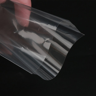 PP Transparent Flat Pocket Film Inner Membrane Packaging Bag Super Transparent Large Thickened Glass Jewelry Dustproof Plastic Flat Pocket