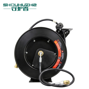 Guardian SHZ-GY6015 Industrial High Pressure Cleaning Automatic Telescopic Tube Coiler Water Drum 6mm Explosion-proof Hose 15m