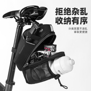 Locke Brothers Bicycle Bag Kettle Bag Tail Bag Mountain Bike Rear Seat Riding Folding Bike Cushion Saddle Bag Accessories