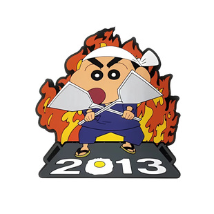 Crayon Shinchan наклейка на холодильник года Коллекция театральной версии магнитной наклейки съемной пластины DI дырки украшения на заказ