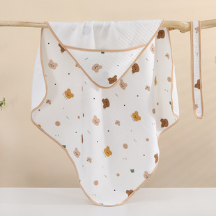 Baby delivery room quilt four seasons air layer newborn bag towel anti-startling three-layer warm bag single baby bag quilt