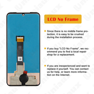 For LG V60 ThinQ 5G screen assembly OLED original LCD display internal and external integrated screen